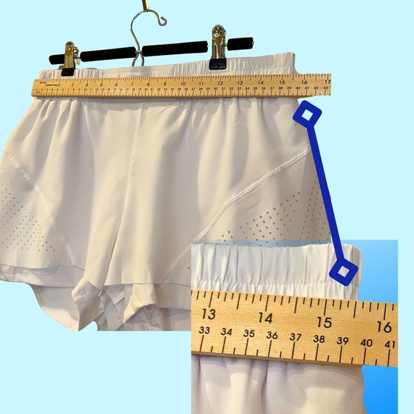 Lucky in Love White Hype Double-Layered Ruffled Shorts - Picture 3 of 12